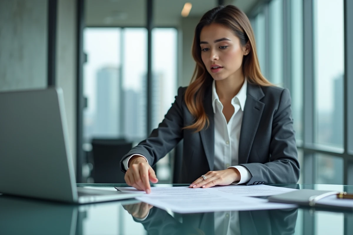 Avocate immobilière expliquant la taxe de publicité foncière et la taxe hypothécaire à un client